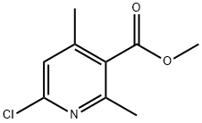 6-氯-2,4-二甲基烟酸甲酯, 1256789-09-9, 结构式