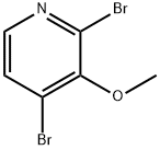 2,4-dibroMo-3-Methoxypyridine Struktur