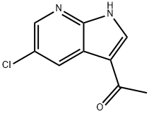 3-Acetyl-5-chloro-7-azaindole Structure