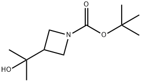 1-Boc-3-(1-hydroxy-1-Methylethyl)-azetidine Structure