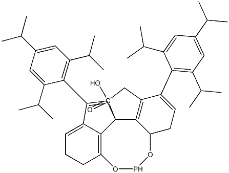 (11AS)-3,7-双[2,4,6-三(异丙基)苯基]-10,11,12,13-四氢-5-羟基-二茚并[7,1-DE:1