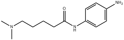 N-(4-aMinophenyl)-5-(diMethylaMino)pentanaMide 结构式