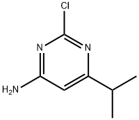 2-Chloro-6-isopropylpyriMidin-4-aMine Struktur