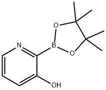3-HYDROXYPYRIDINE-2-BORONIC ACID PINACOL ESTER, 1259198-70-3, 结构式