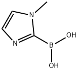 1-甲基-1H-咪唑-2-硼酸,1259509-05-1,结构式