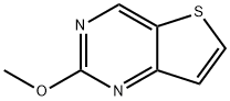 2-甲氧基噻吩并[3,2-D]嘧啶, 1259978-29-4, 结构式