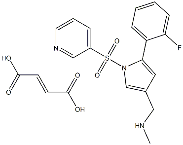 Vonoprazan fumarate Structure