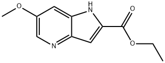 6-Methoxy-4-azaindole-2-carboxylic acid ethyl ester Structure