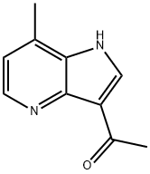 3-Acetyl-7-Methyl-4-azaindole 化学構造式