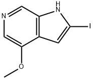 2-Iodo-4-Methoxy-6-azaindole Structure