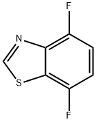 4,7-Difluorobenzothiazole 化学構造式