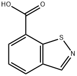 苯并[D]异噻唑-7-羧酸 结构式