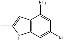 4-AMino-6-broMo-2-Methyl-1H-indole Structure