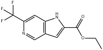 6-TrifluoroMethyl-5-azaindole-2-carboxylic acid ethyl ester|