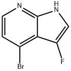 4-BroMo-3-fluoro-7-azaindole Structure