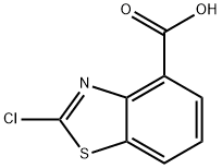 2-Chlorobenzo[d]thiazole-4-carboxylic acid Structure