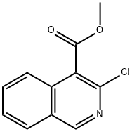 Methyl 3-chloroisoquinoline-4-carboxylate Structure