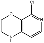 5-氯-2,3-二氢-1H-吡啶并[3,4-B][1,4]噁嗪 结构式
