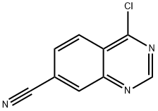 4-氯喹唑啉-7-甲腈,1260759-38-3,结构式