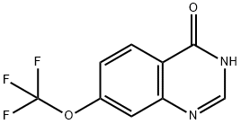 4-羟基-7-(三氟甲氧基)喹唑啉,1260759-77-0,结构式