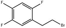 2,4,5-三氟苯乙基溴 结构式