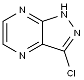 3-氯-1H-吡唑并[3,4-B]吡嗪, 1260773-79-2, 结构式