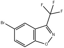 5-BroMo-3-(trifluoroMethyl)benzo[d]isoxazole Struktur