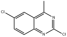 2,6-Dichloro-4-methylquinazoline 化学構造式