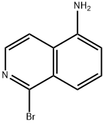 1-BroMoisoquinolin-5-aMine Struktur