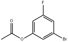 3-BroMo-5-fluorophenyl acetate Structure