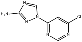 1260850-75-6 1-(6-氯嘧啶-4-基)-1H-1,2,4-3-氨基-1,2,4-三氮唑