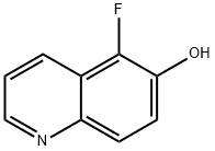 5-氟-6-羟基喹啉,1261470-32-9,结构式