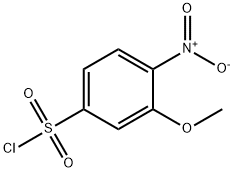 3-Methoxy-4-nitrobenzene-1-sulfonyl chloride Structure