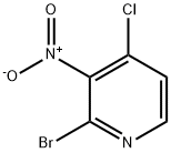2-BroMo-4-chloro-3-nitropyridine Struktur