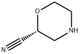 (2R)-2-吗啉甲腈,1262484-62-7,结构式