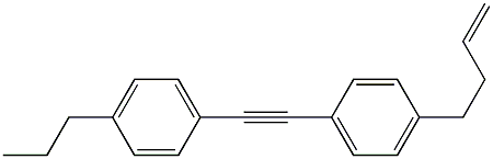 1-[2-[4-(3-丁烯-1-基)苯基]乙炔基]-4-丙基苯, 1262505-01-0, 结构式
