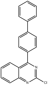 4-(biphenyl-4-yl)-2-chloroquinazoline Structure