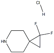 1,1-DIFLUORO-6-AZASPIRO[2.5]OCTANE HYDROCHLORIDE, 1263132-31-5, 结构式