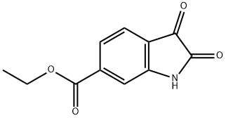 ethyl 2,3-dioxoindoline-6-carboxylate Struktur