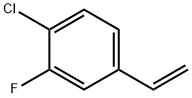 3-氟-4-氯苯乙烯,1263414-46-5,结构式