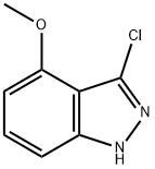 3-氯-4-甲氧基-1氢-吲唑, 1264481-58-4, 结构式