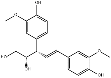(2S,3S,4E)-3,5-双(4-羟基-3-甲氧基苯基)-4-戊烯-1,2-二醇
