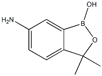 6-氨基-3,3-二甲基苯并[C][1,2]OXABOROL-1(3H)-OL盐酸盐 结构式