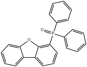 4-(二苯基氧膦基)二苯并呋喃, 1268162-33-9, 结构式