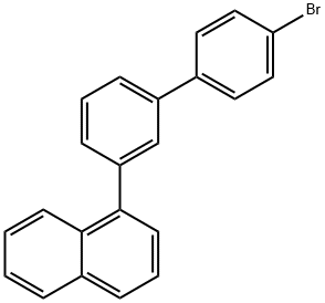 1-(4'-BroMo-[1,1'-biphenyl]-3-yl)naphthalene Struktur