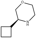 (S)-3-CyclobutylMorpholine Struktur