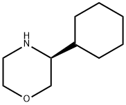 (S)-3-CyclohexylMorpholine Struktur
