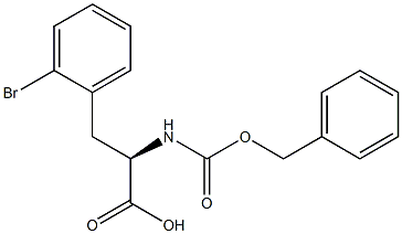 CBZ-2-BROMO-D-PHENYLALANINE, 1270300-71-4, 结构式