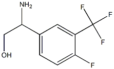2-AMINO-2-(4-FLUORO-3-(TRIFLUOROMETHYL)PHENYL)ETHANOL Structure