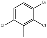 2,6-二氯-3-溴甲苯, 127049-87-0, 结构式